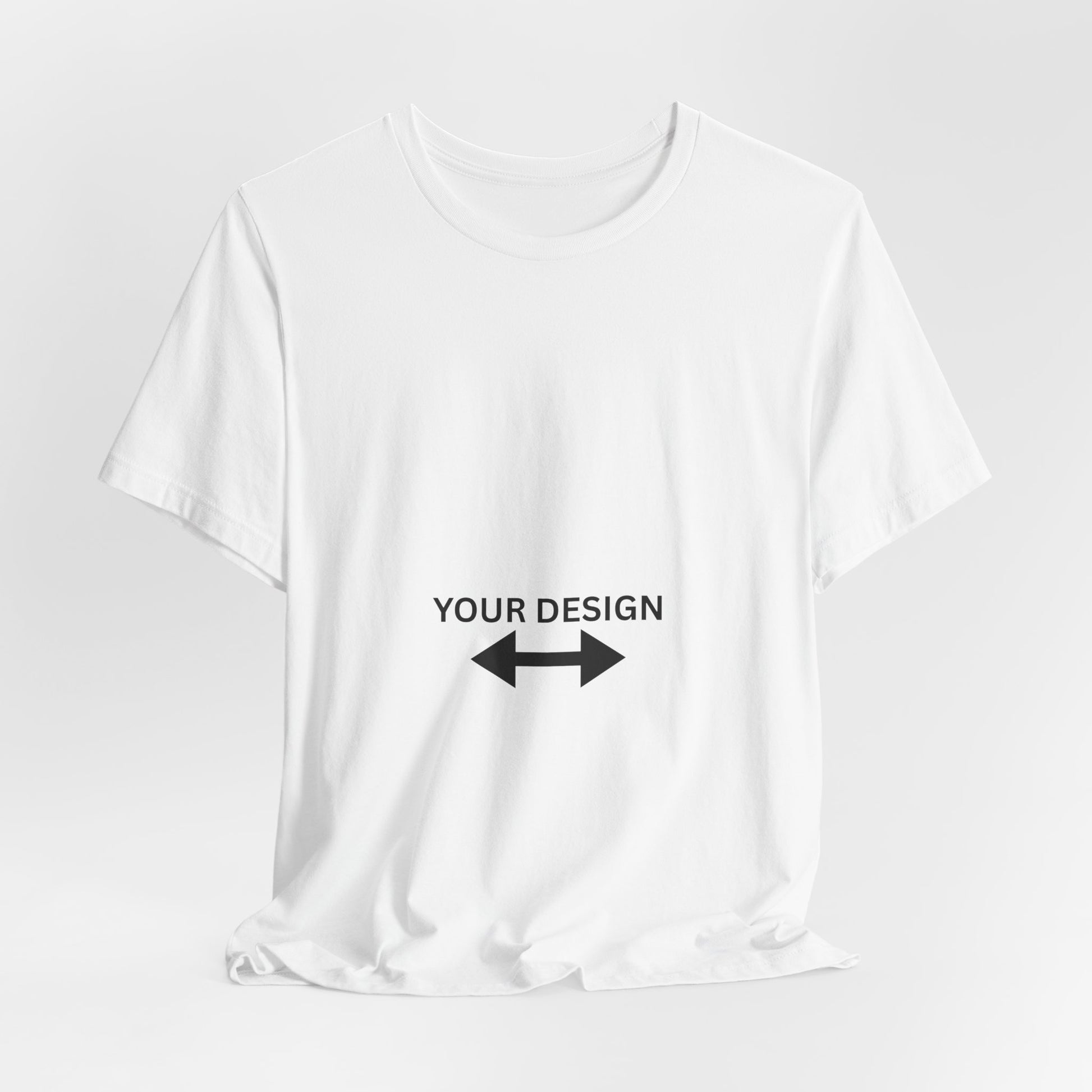 Unisex Jersey Short Sleeve Tee (Personalizable)